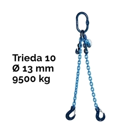 Dvoupramenný řetězový vazák, oko-2 hák,...